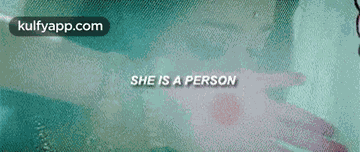 She Is A Person.Gif GIF