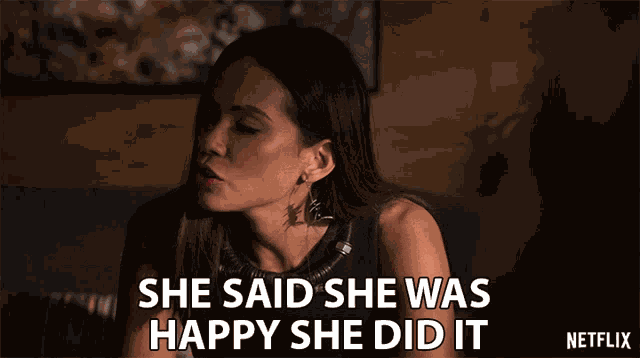 She Said She Was Happy She Did It Mazikeen GIF