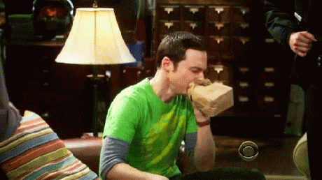Sheldon Asthma GIF