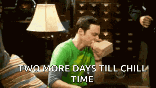 Sheldon Hyperventilating GIF