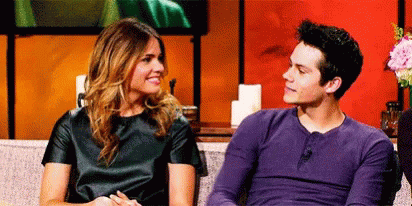 Shelley Hennig Dylan O Brien GIF
