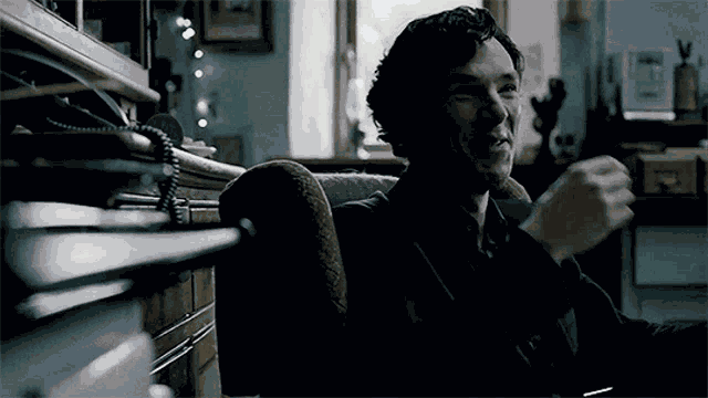 Sherlock Benedict Cumberbatch GIF
