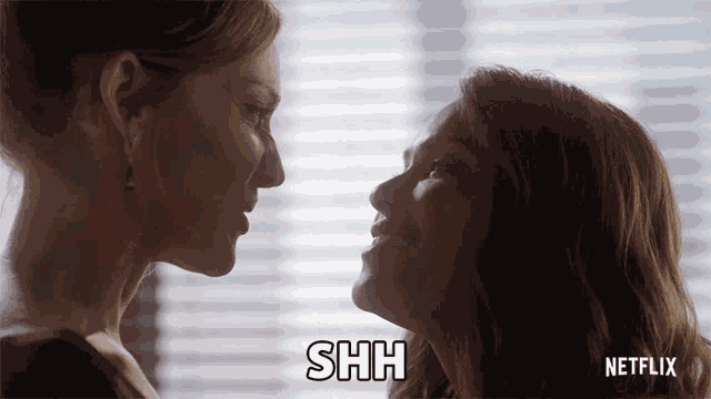 Shh Lesley Ann Brandt GIF