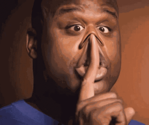 Shh No GIF