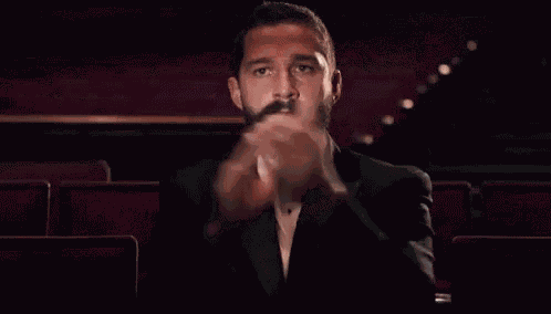 Shialabeouf Clap GIF