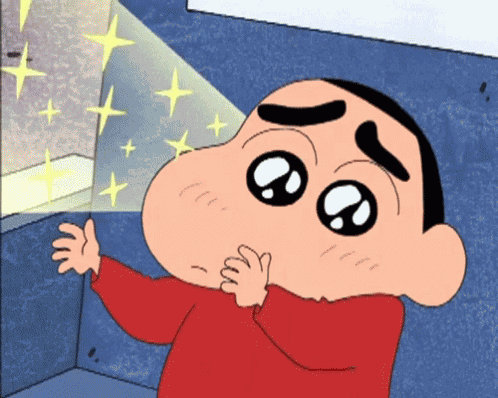 Shin Chan Longing GIF