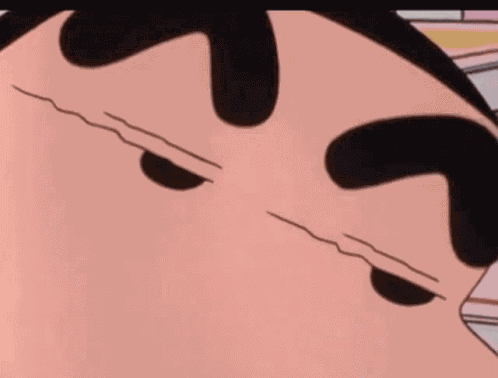 Shinchan Eyebrows Shinchan Eyes GIF