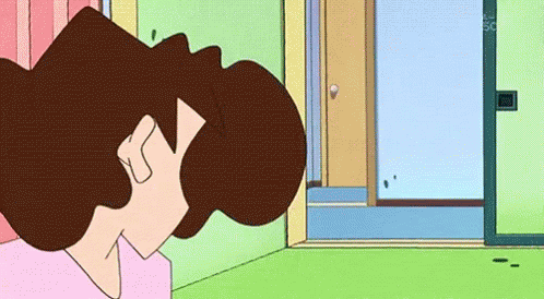 Shinchan Horse Cosplay GIF