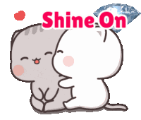 Shine On Love Sticker