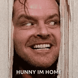 Shining Heres Johnny GIF