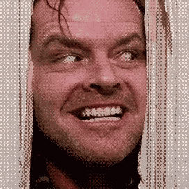 Shining Heres Johnny GIF