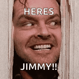 Shining Heres Johnny GIF