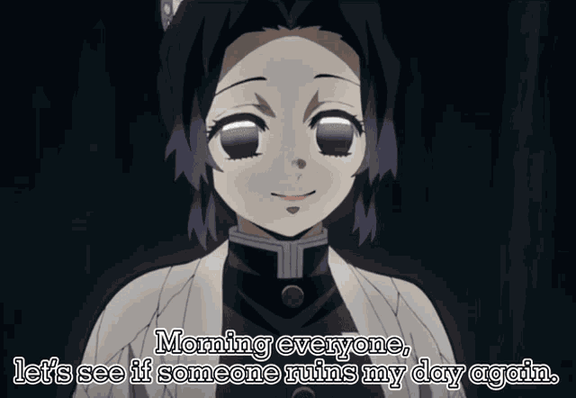 Shinobu Goodmorning GIF