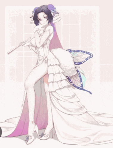Shinobu In Bride Dress Meme