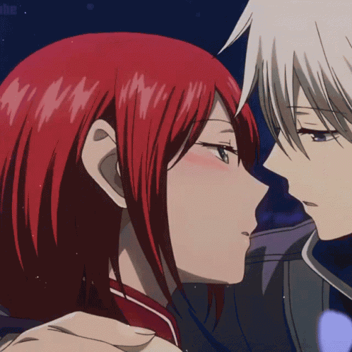 Shirayuki Zen Kiss Anime GIF