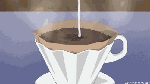 Shirokuma Cafe Coffee GIF