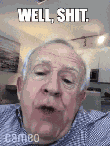 Shit Leslie Jordan GIF
