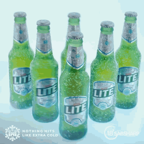 Shiver Extra Cold Beer GIF