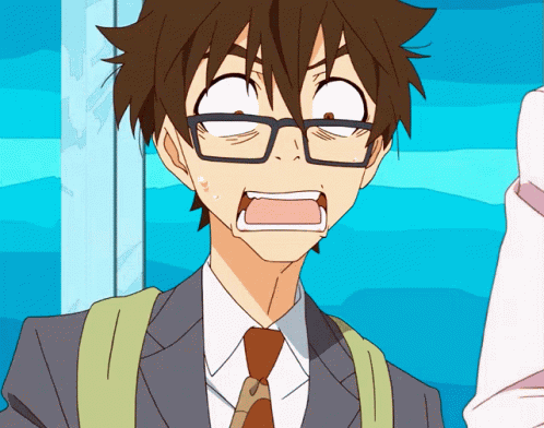Shocked Anime Face What GIF