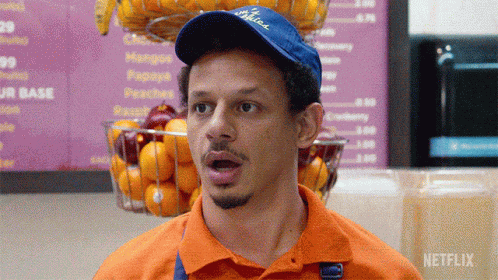 Shocked Chris Carey GIF