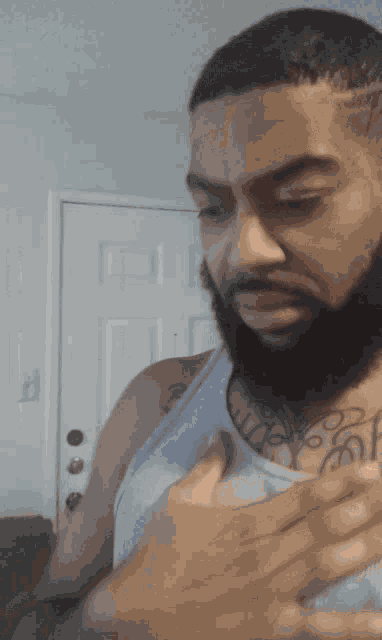 Shocked Clutch Pearls GIF