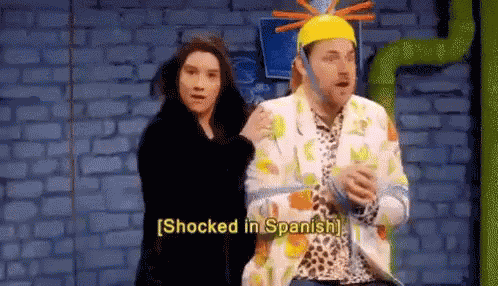 Shocked In Spanish GIF
