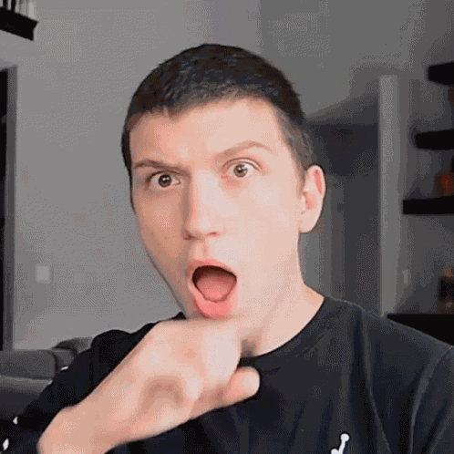 Shocked Matt Tusiek GIF