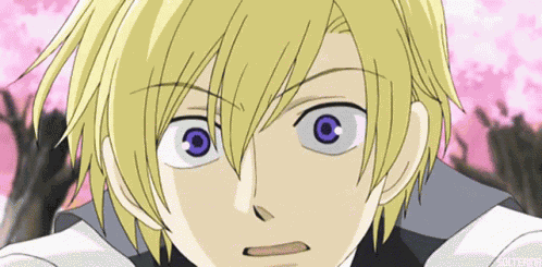 Shocked Ouran Host Club GIF