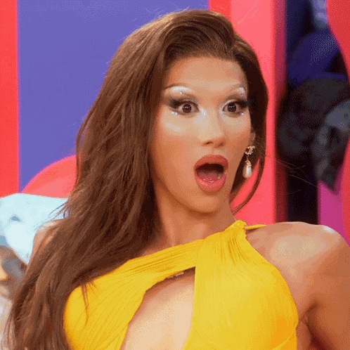 Shocked Plastique Tiara GIF