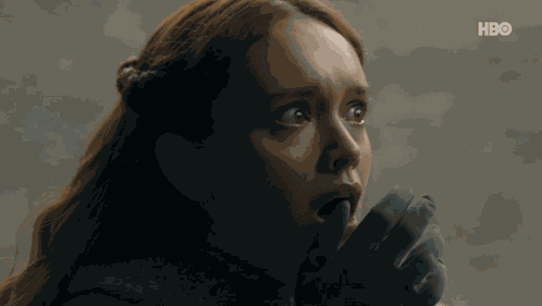 Shocked Queen Alicent Hightower GIF