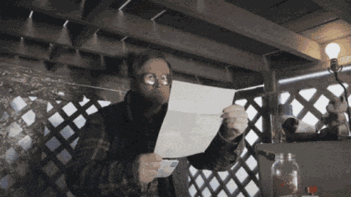 Shocked Reading GIF