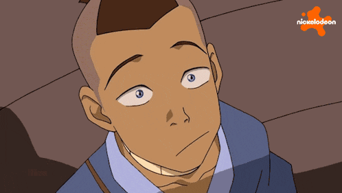Shocked Sokka GIF