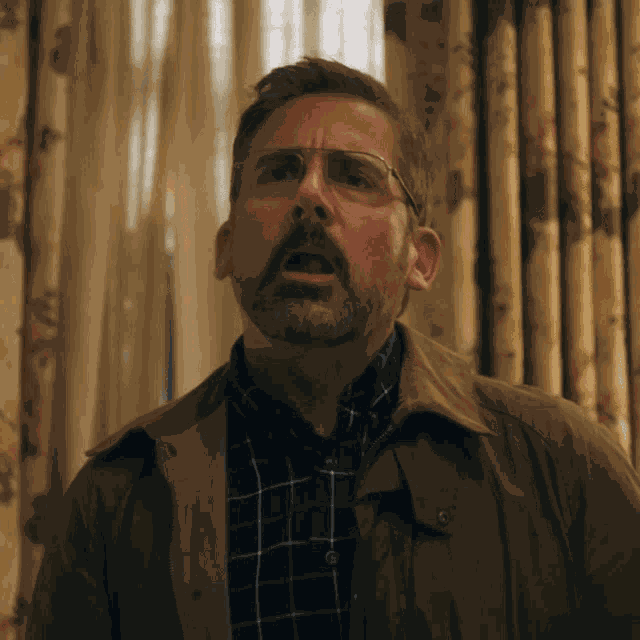 Shocked Steve Carell GIF