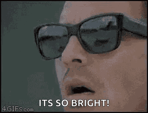 Shocked Sunglasses GIF