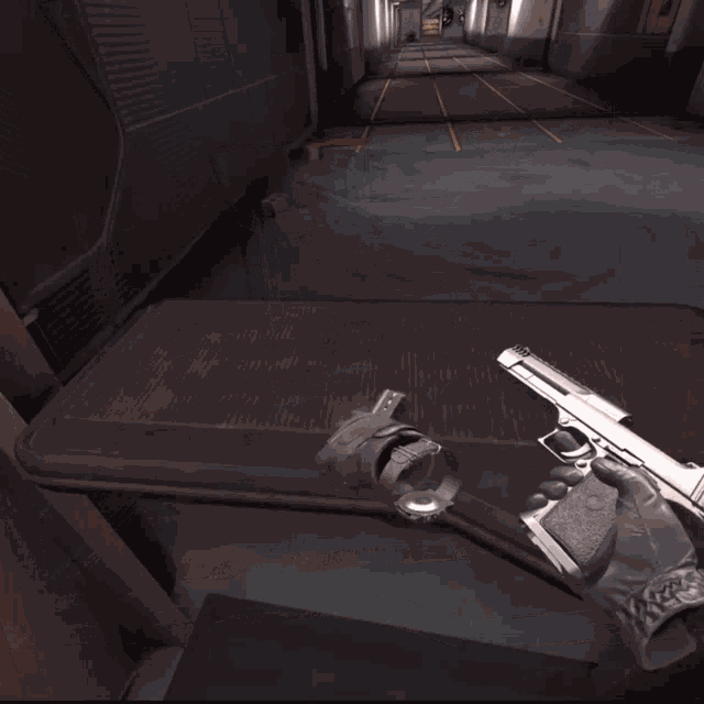 Shooting Desert Eagle Egale GIF