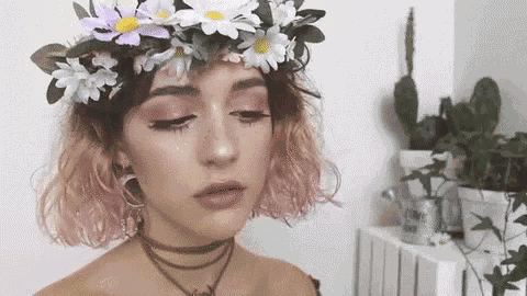Short Hair Pink GIF