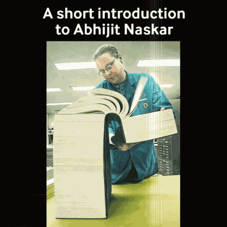 Short Introduction To Abhijit Naskar Naskar Literature GIF