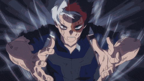 Shoto Todoroki Ice GIF