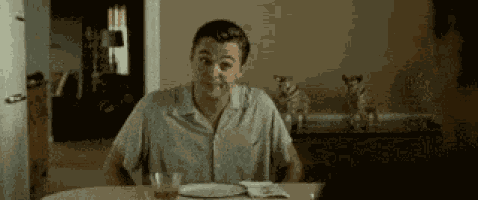 Shoulder Shrug Leonardo Di Caprio GIF