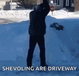 Shovelingsnow Fail GIF