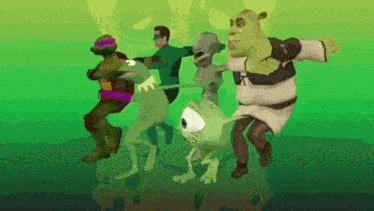 Shrek Dancing GIF