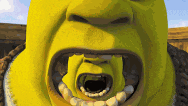 Shrek Scream GIF