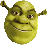 Shrekerutuf Transparentshrek Sticker