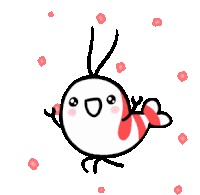 Shrimp Empreitadaproject Sticker