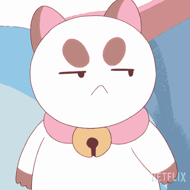 Shrug Puppycat GIF