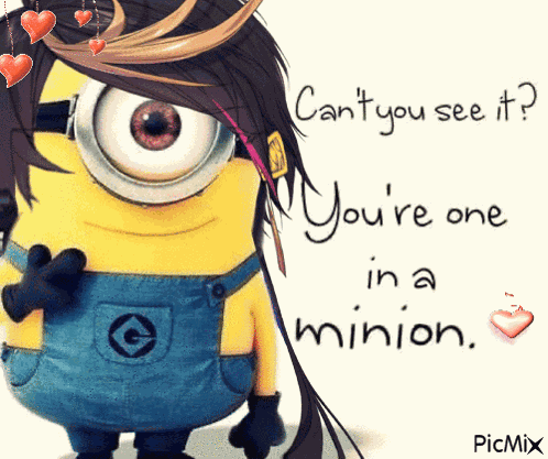 Shu Yamino Minion GIF