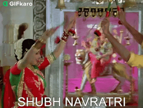 Shubh Navratri Gifkaro GIF