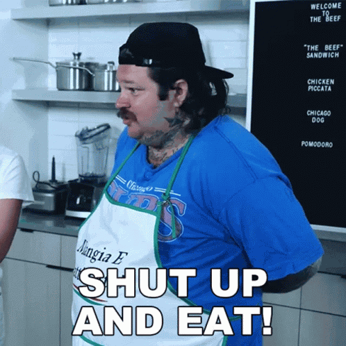Shut Up And Eat Matty Matheson GIF