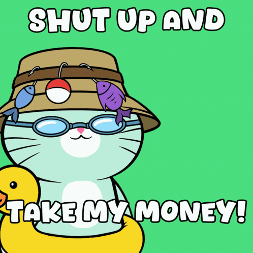 Shut Up And Take My Money Fry GIF