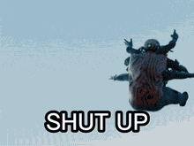 Shut Up Be Quiet GIF